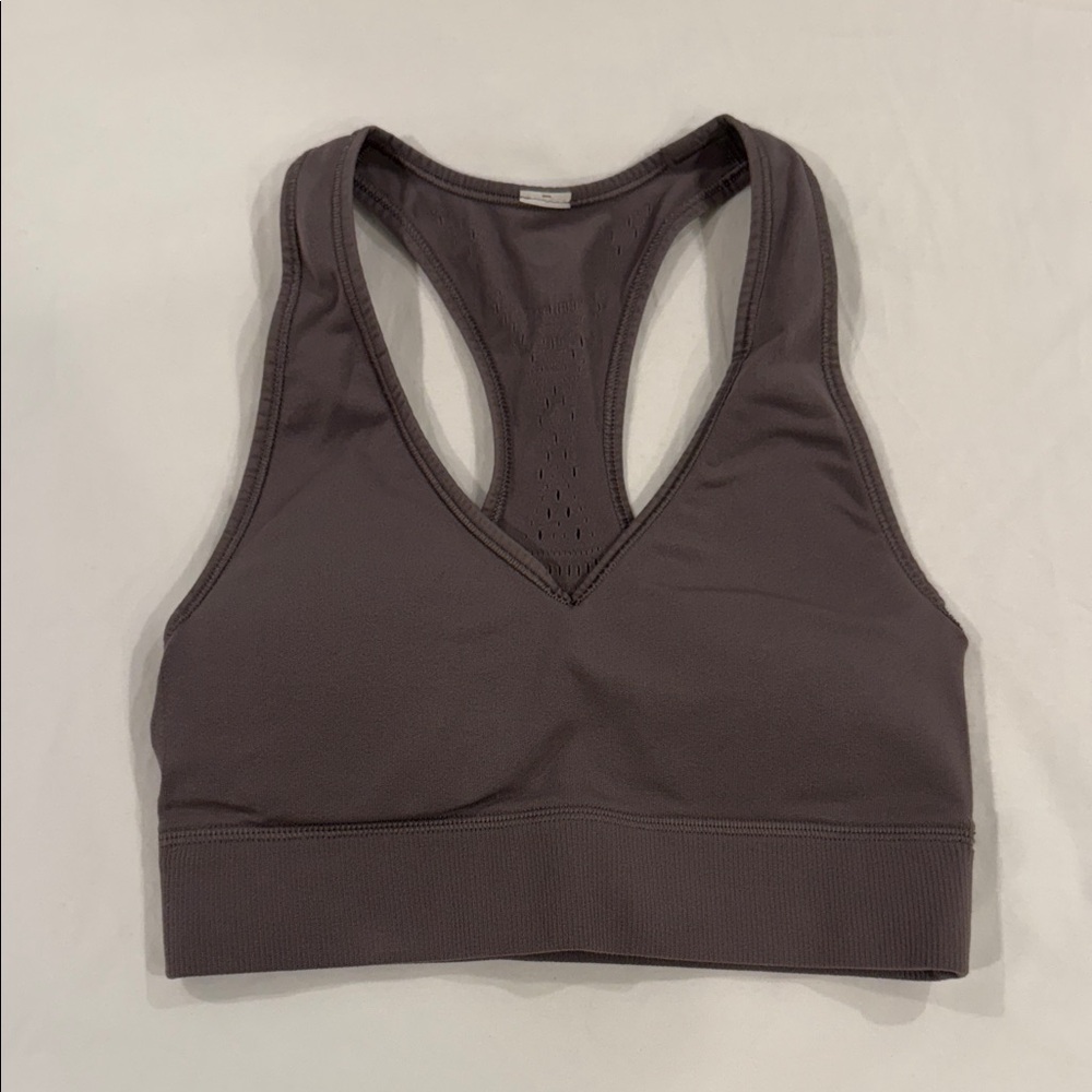 lululemon athletica Charcoal Sports Bra